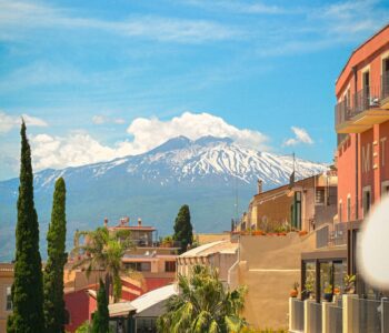 Etna View Colorful